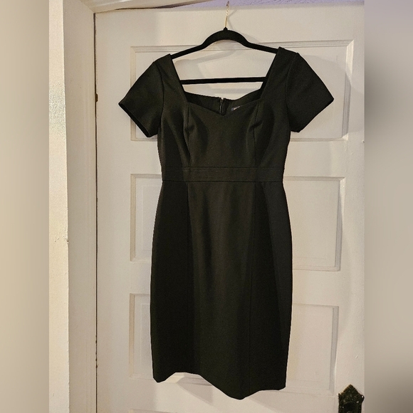 Brooks Brothers Women’s Classic Black Cocktail Dress Size 4 Petite, Cap Sleeves - Picture 1 of 5